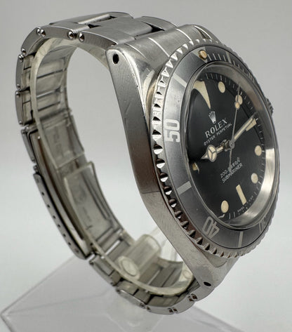 Rolex Submariner (No Date) 5513 "Meters First" Long 5 Ghost Bezel 1969 (Full-Set)