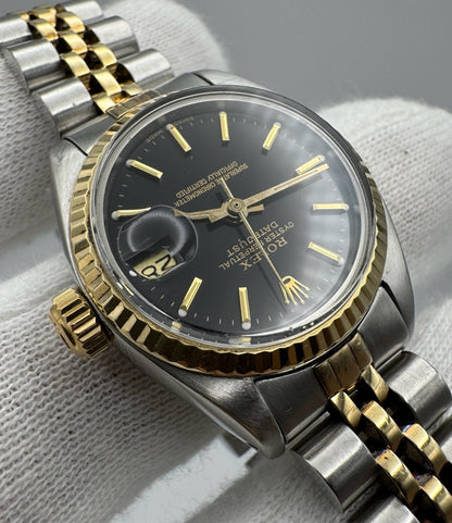 Rolex Lady-Datejust 6917 2-Tone Black Dial 1978 (Serviced)