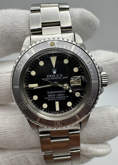 Rolex Submariner Date 1680 MK2 Ghost Bezel 1977