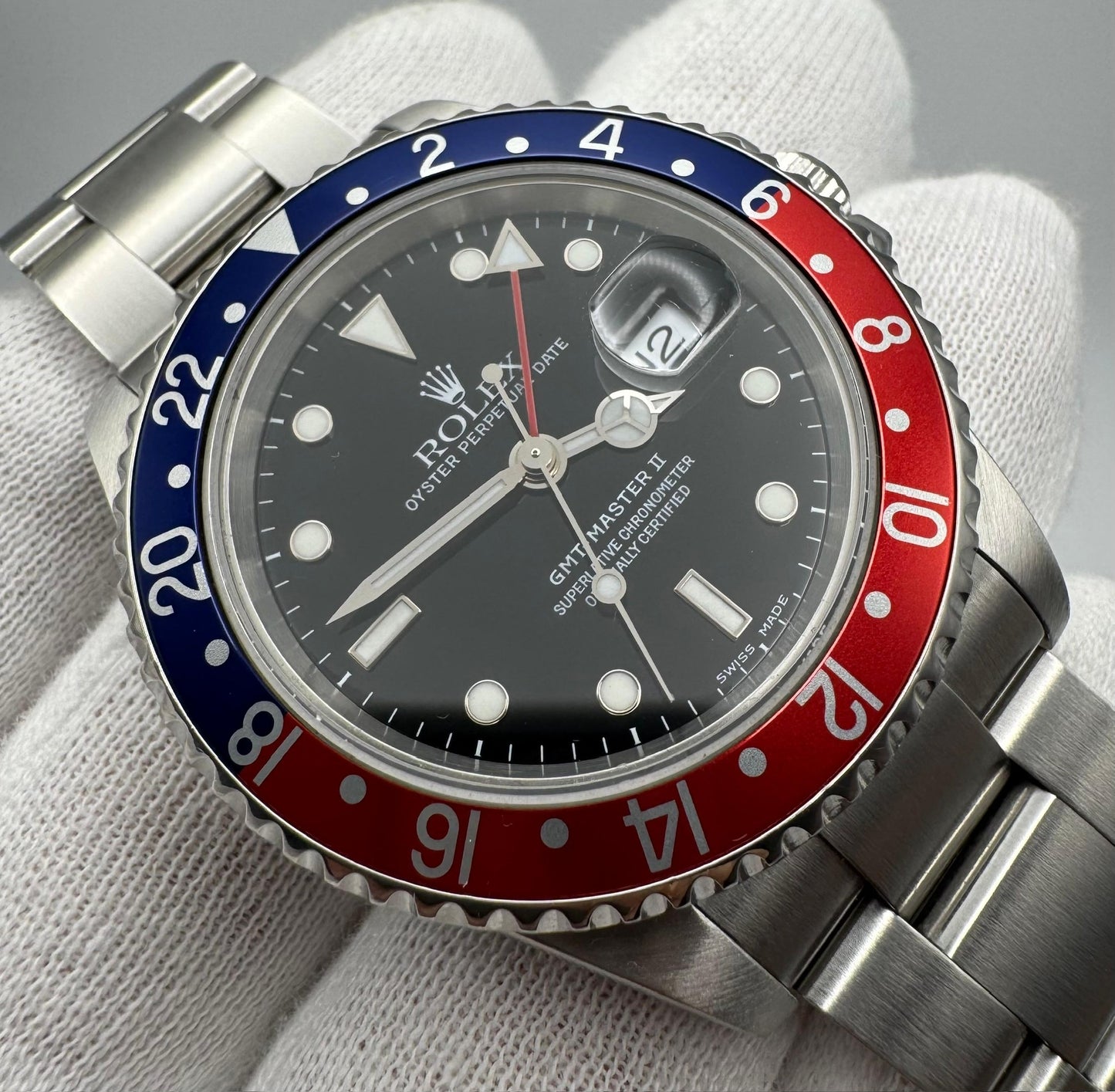 Rolex GMT-Master II 16710 SEL Pepsi 2000