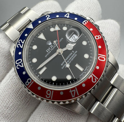 Rolex GMT-Master II 16710 SEL Pepsi 2000