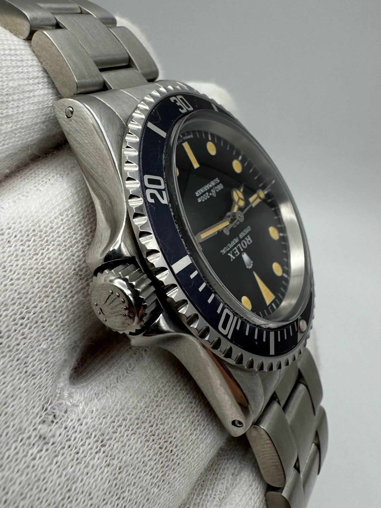 Rolex Submariner 5513 "Feet First" Heavy Patina 1971 (Serviced)