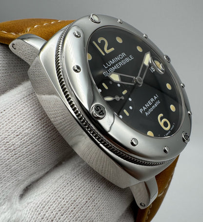 Panerai Luminor Submersible PAM24 A Series "Pica Sub" Tritium Dial Rare 1998 (Full-Set)