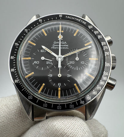 Omega Speedmaster Professional Moonwatch 145.012-67 Tropical Dial 1967 (Full-Set)