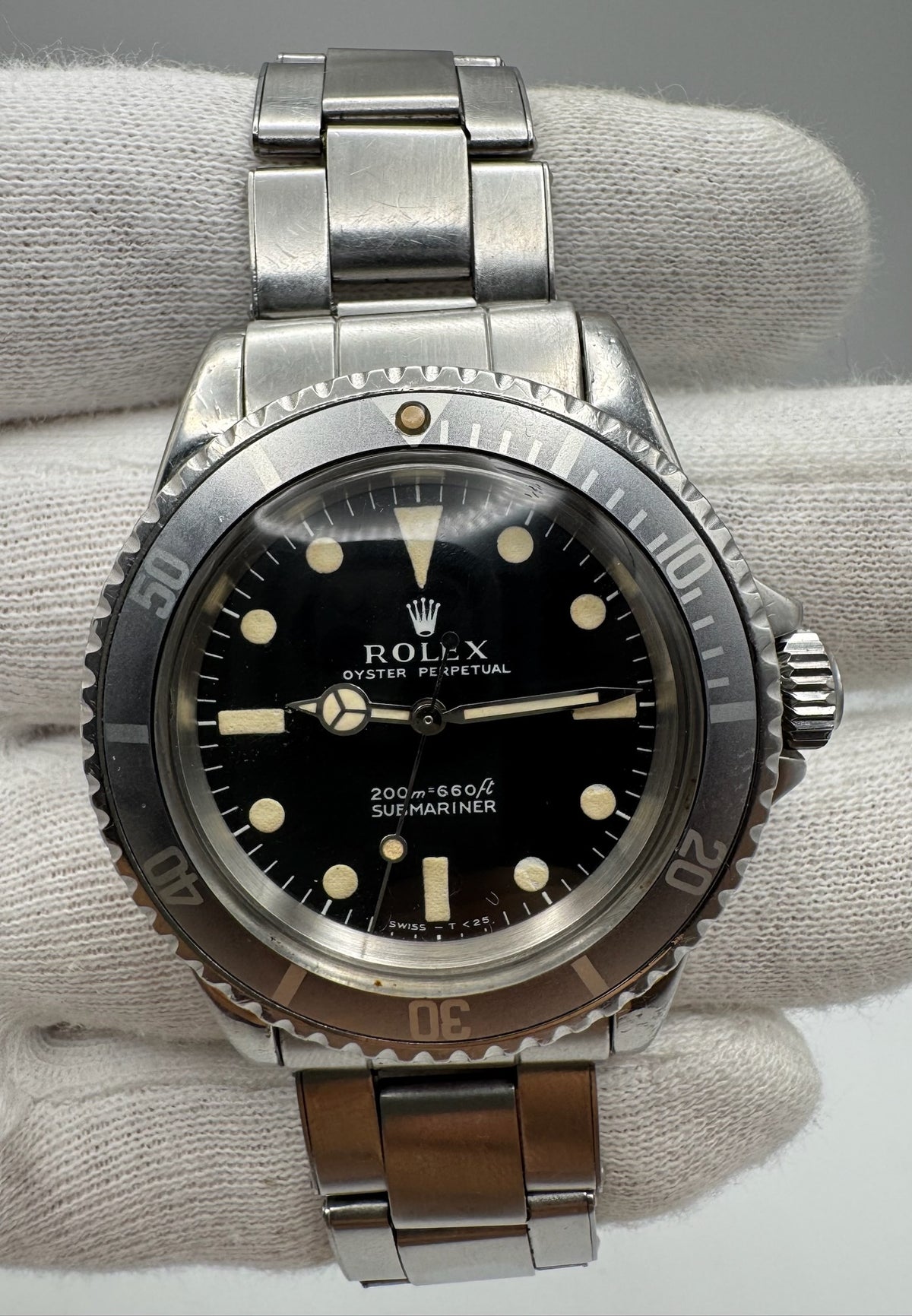 Rolex Submariner (No Date) 5513 "Meters First" Long 5 Ghost Bezel 1969 (Full-Set)