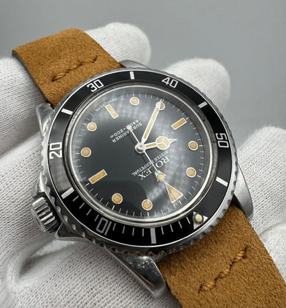 Rolex Submariner No Date 5513 Glossy Dial Pumpkin Lume 1965 (Serviced)