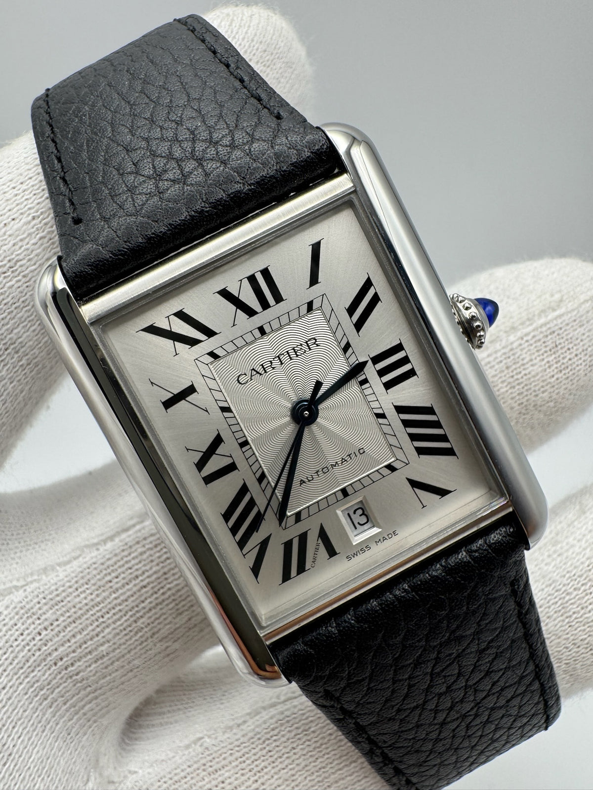 Cartier Tank Must XL WSTA0040 Silver Dial 2022 (Full-Set/Mint)