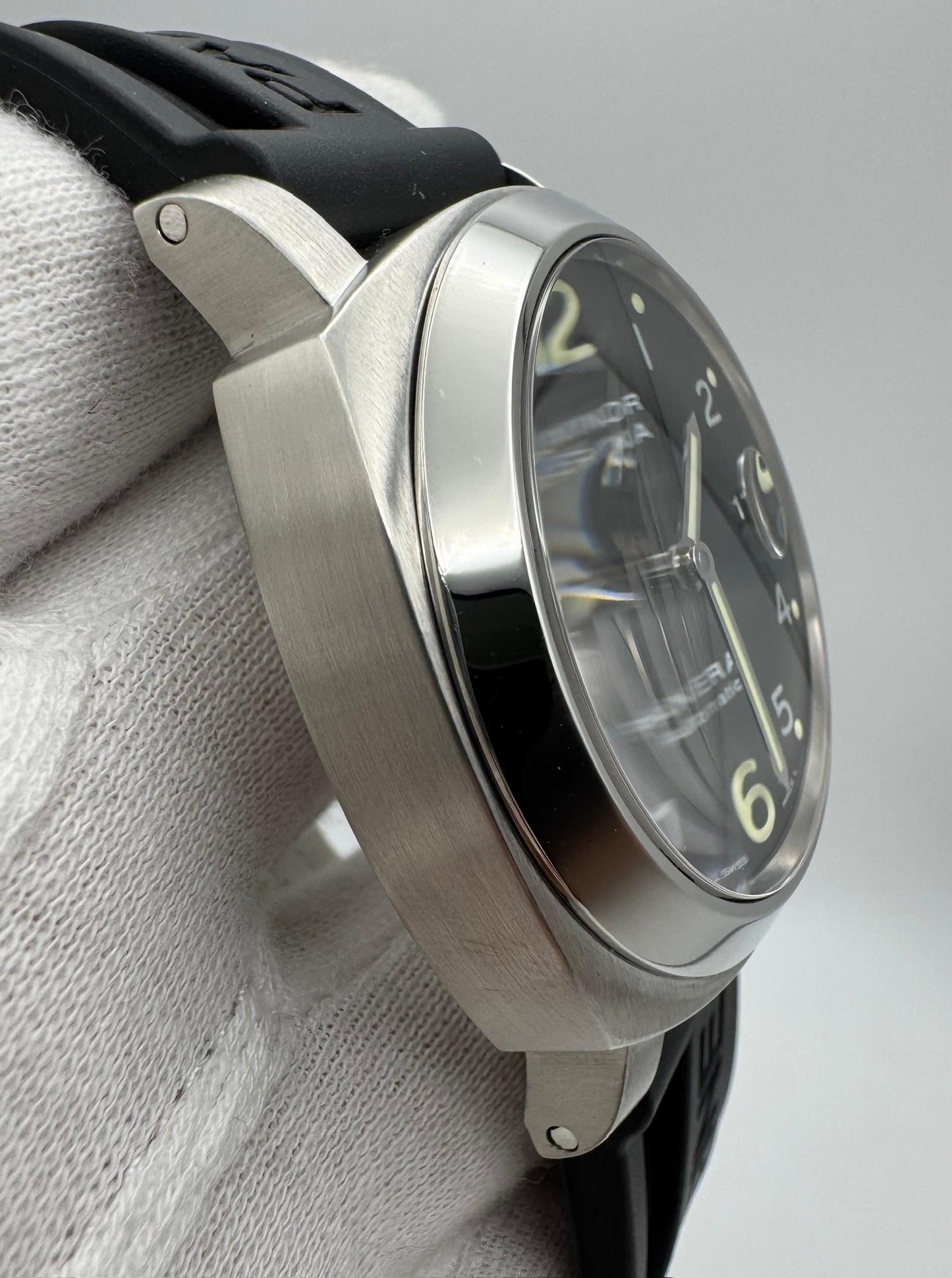 Panerai Luminor Marina Automatic PAM 00164 Black Arabic Dial 2010 (Full-Set/Unpolished)