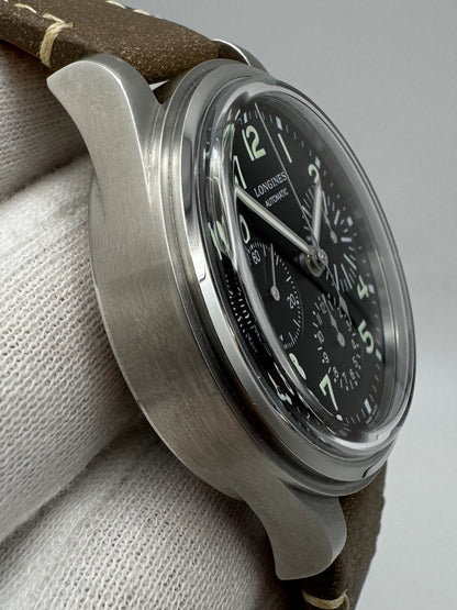 Longines Avigation Big Eye Chronograph Steel Automatic 2022 (Full-Set/Unpolished)