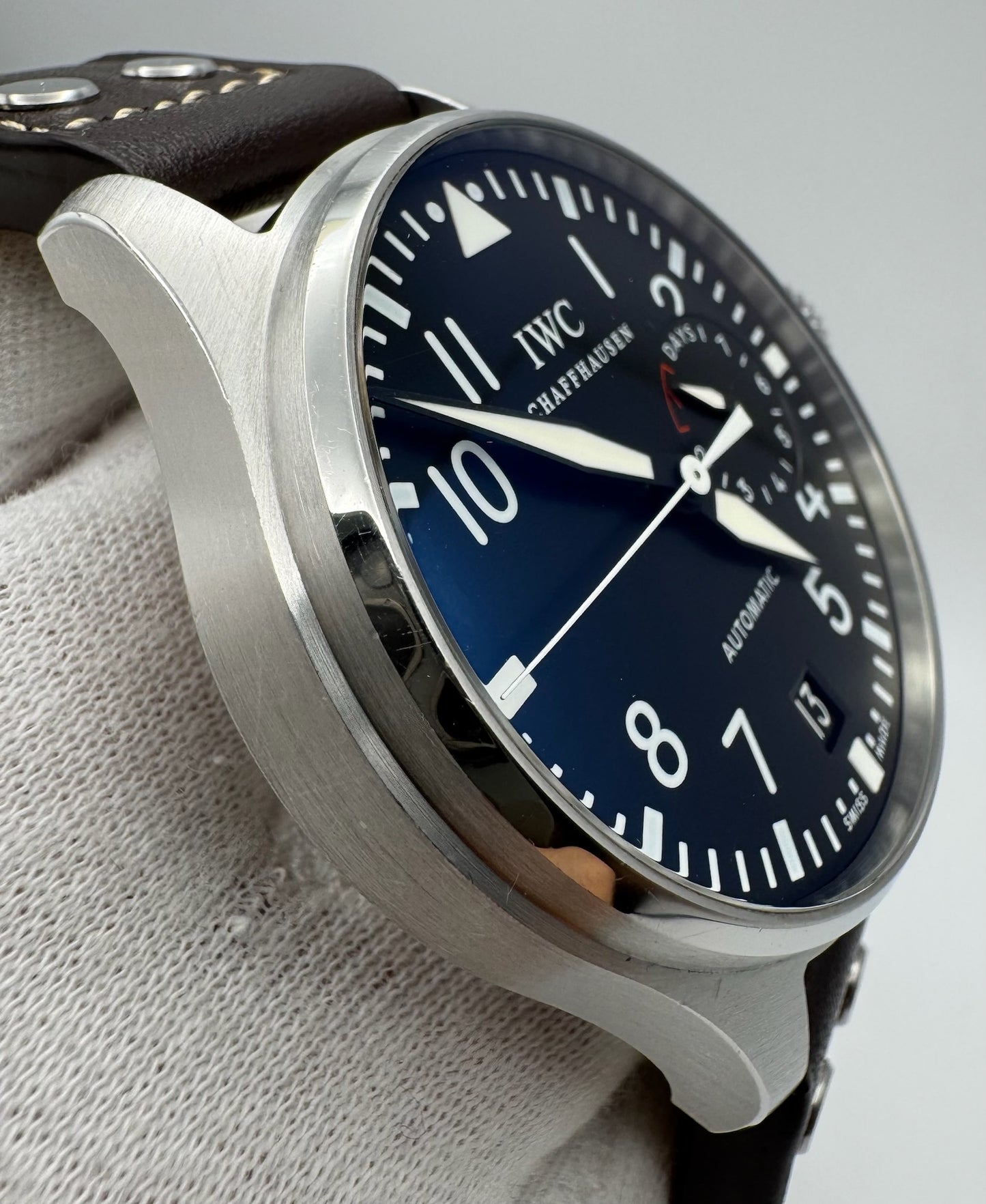 IWC Big Pilot IW500401 Black Dial 2012 (Box/Unpolished)