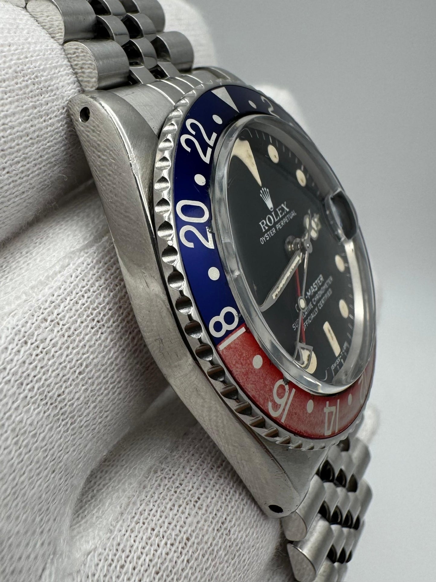 Rolex GMT-Master 1675 MK5 Pepsi Jubilee 1978 (Serviced)