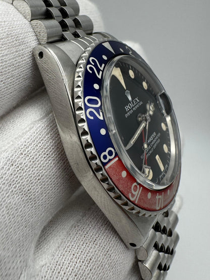 Rolex GMT-Master 1675 MK5 Pepsi Jubilee 1978 (Serviced)