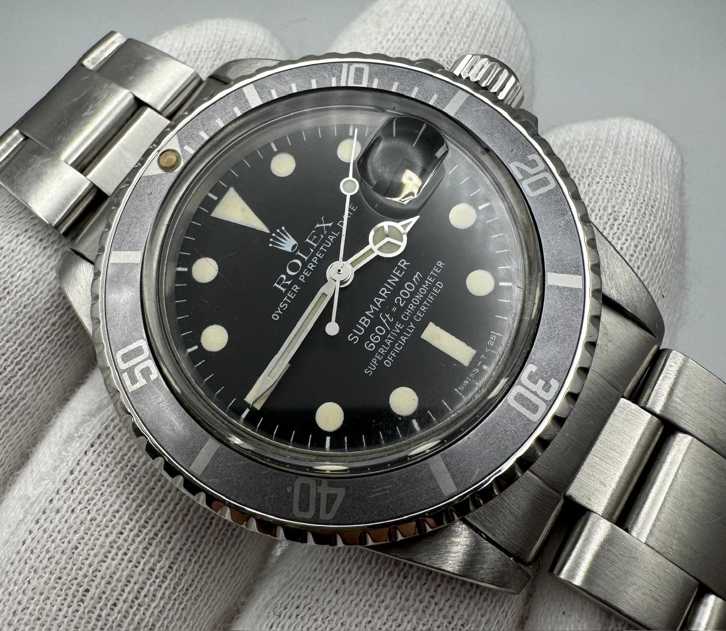 Rolex Submariner Date 1680 MK2 Ghost Bezel 1977