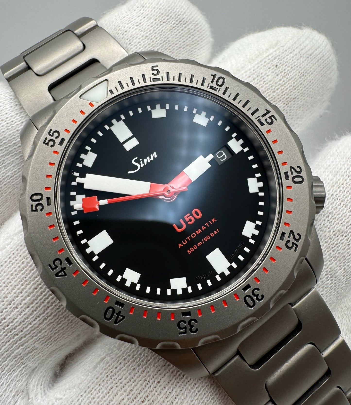 Sinn U50 1050.030 Submarine Steel 2022 (Full-Set/Mint)