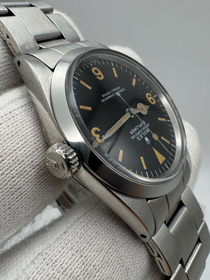 Rolex Explorer 1016 Pumpkin Patina 1965 (Box/Serviced)