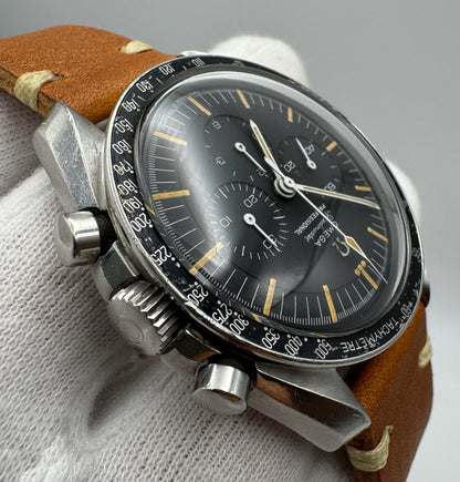 Omega Speedmaster Professional Moonwatch 105.012-65 Cal. 321 DON Bezel Pumpkin Patina 1965 (Unpolished/Serviced)