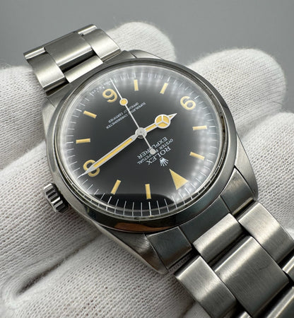 Rolex Explorer 1016 Yellow Patina Service Dial 1971
