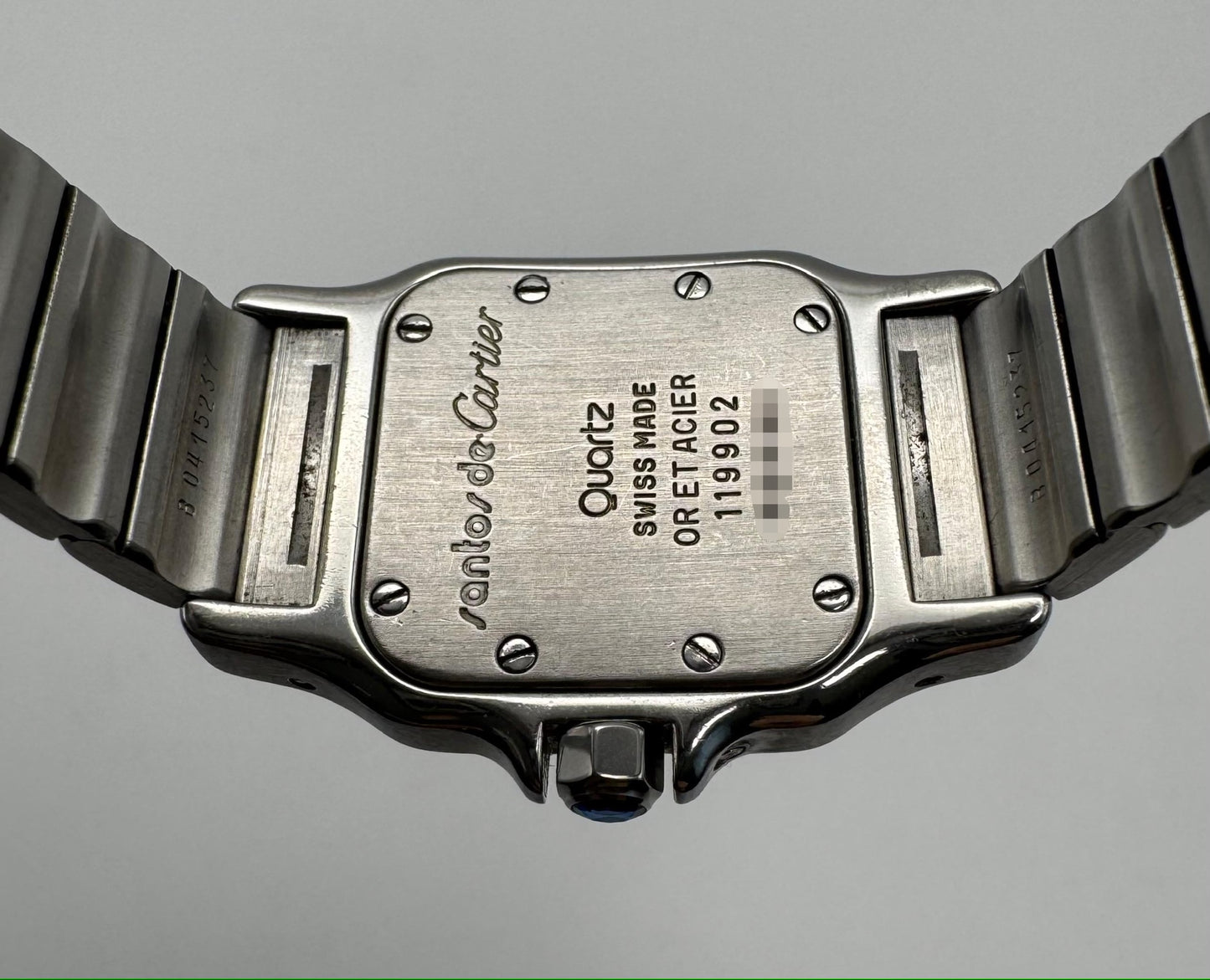 Cartier Santos Galbée Two-Tone Moonphase/Date 24x32mm Quartz 1998 (Unpolished)