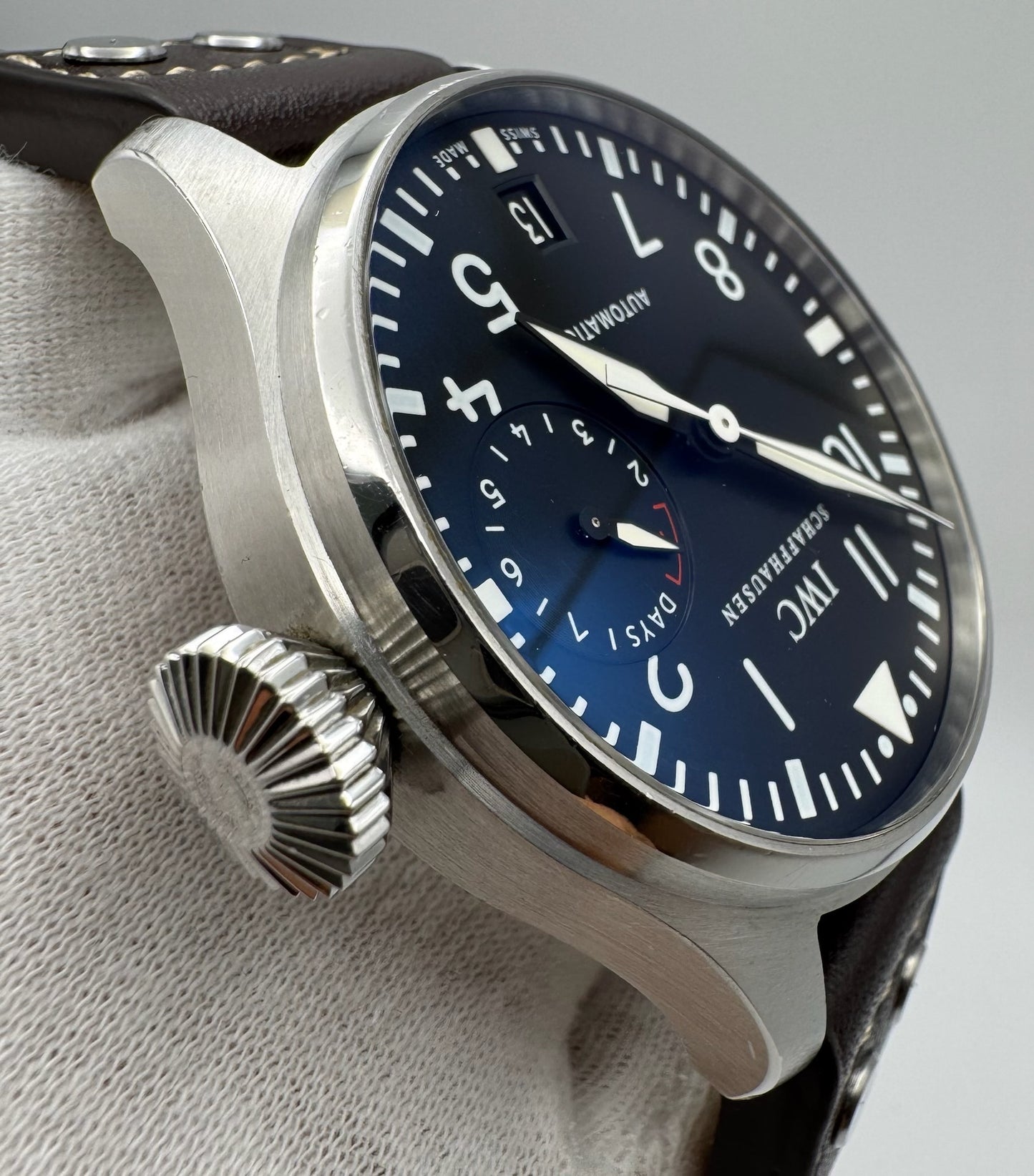 IWC Big Pilot IW500401 Black Dial 2012 (Box/Unpolished)