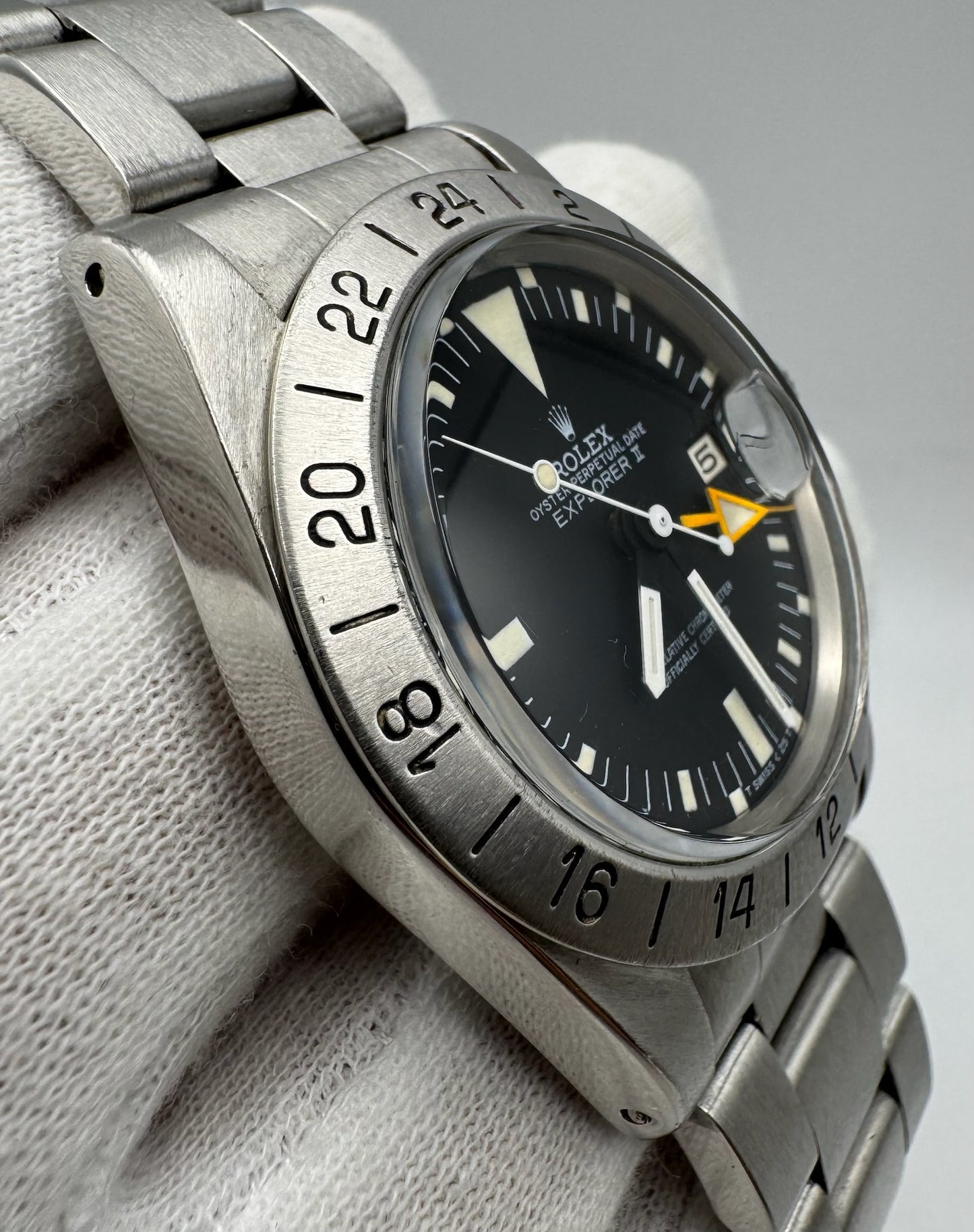 Rolex Explorer II 1655 "Steve McQueen" Tritium Dial 1982 (Full-Set/Serviced)