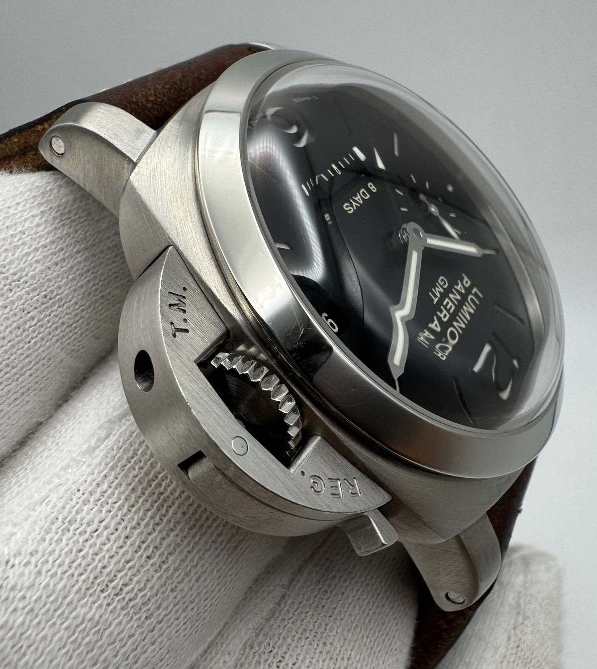 Panerai Luminor 1950 PAM233 "Dot Dial" K Series Rare ~2008 (Full-Set/Unpolished)