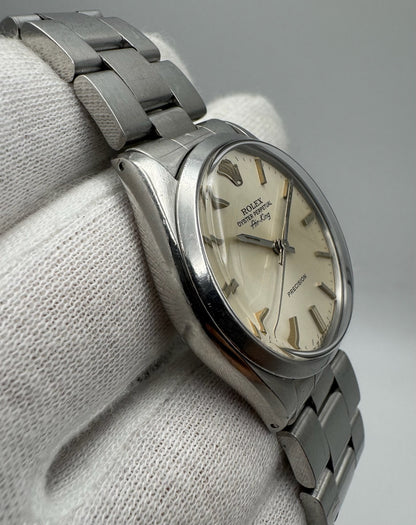 Rolex Air King Silver Dial 1981 (Full-Set/Unpolished/Serviced)