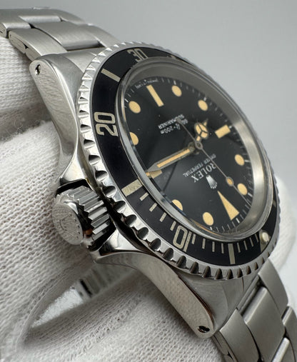 Rolex Submariner 5513 "Feet First" Pumpkin Patina 1972 (Full-Set/Serviced)