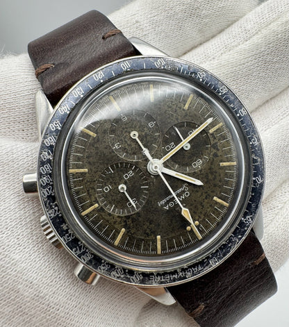 Omega Speedmaster "Ed White" 105.003-65 Tropical Dial Dot Over 90 Blue Bezel Cal. 321 1965