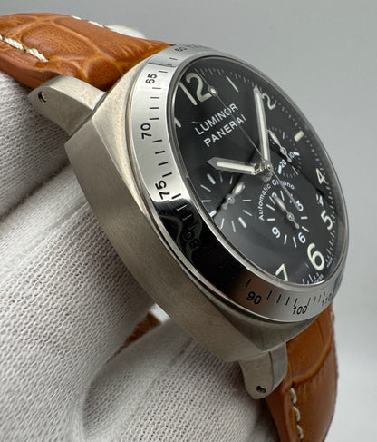 Panerai Luminor Chrono PAM00074 Titanium/Steel Zenith El Primero Movement 2002 (Full-Set/Serviced)