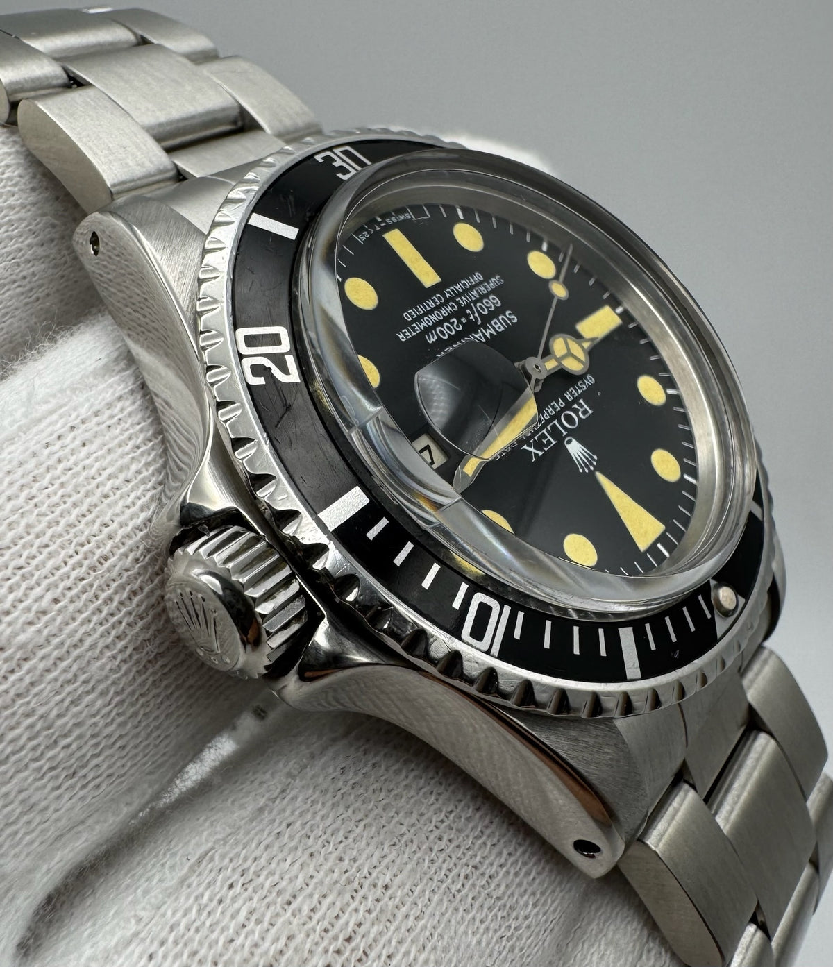 Rolex Submariner Date 1680 MK2 Yellow Patina 1978 (Serviced)