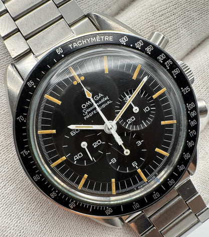 Omega Speedmaster Professional Moonwatch 145.012-67 Tropical Dial 1967 (Full-Set)