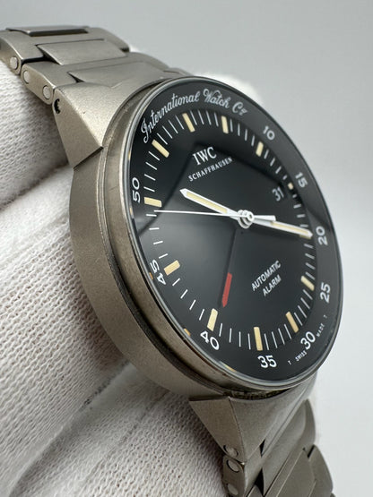 IWC GST Alarm 3537 Yellow Patina Tritium Dial 2002 (Full-Set/Unpolished)