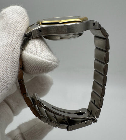 Cartier Santos 0907 Octagon 2 Tone Ghost Dial 1980 (Serviced)