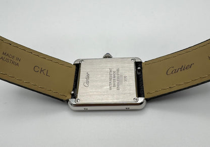 Cartier Tank Solo 31x24 Steel Quartz 2019 (Full-Set/Mint)