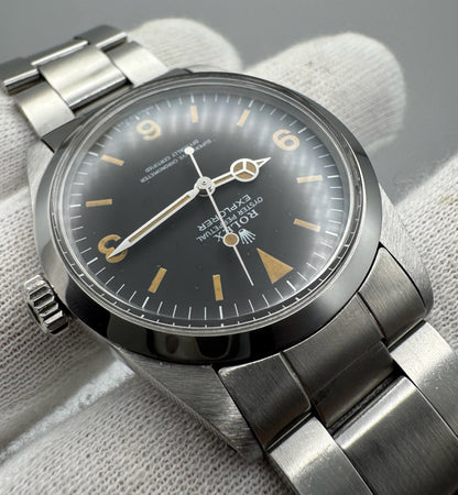 Rolex Explorer 1016 Pumpkin Patina 1965 (Box/Serviced)