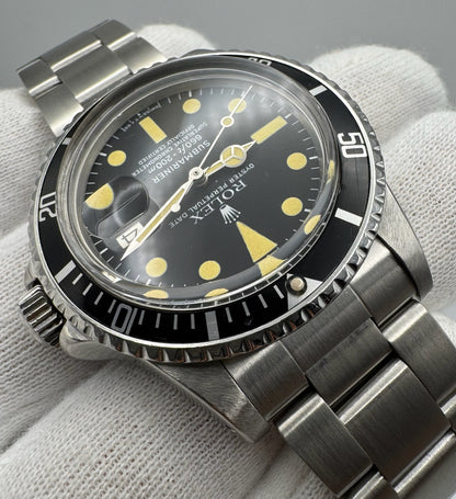 Rolex Submariner Date 1680 MK2 Yellow Patina 1978 (Serviced)