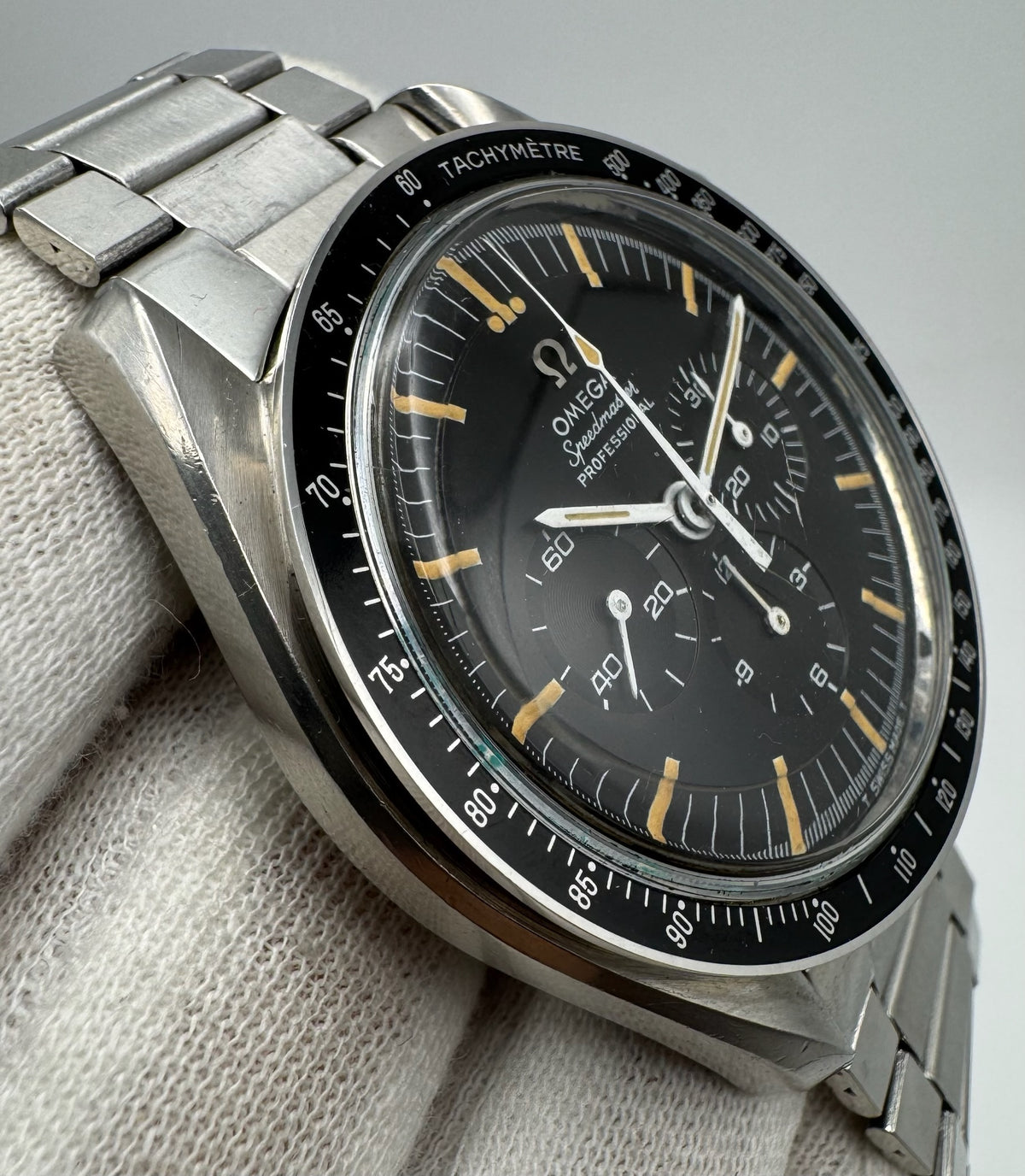 Omega Speedmaster Professional Moonwatch 145.012-67 Tropical Dial 1967 (Full-Set)