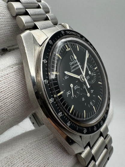 Omega Speedmaster Professional Moonwatch Yellow Patina 1974 (Unpolished)