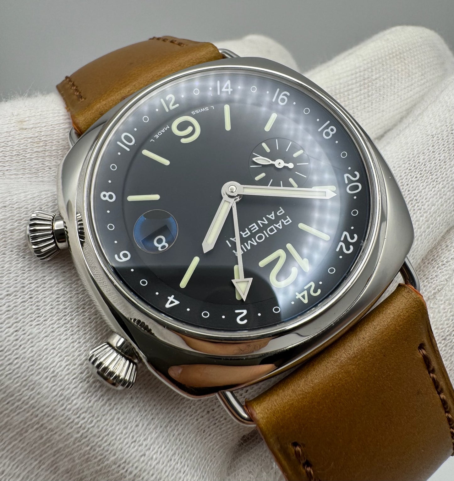 Panerai Radiomir GMT PAM 00184 42mm Very Rare 2004 (Full-Set)