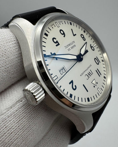 IWC Pilot Mark XX 40 White Dial 5 Days Power Reserve 2024 (Full-Set)