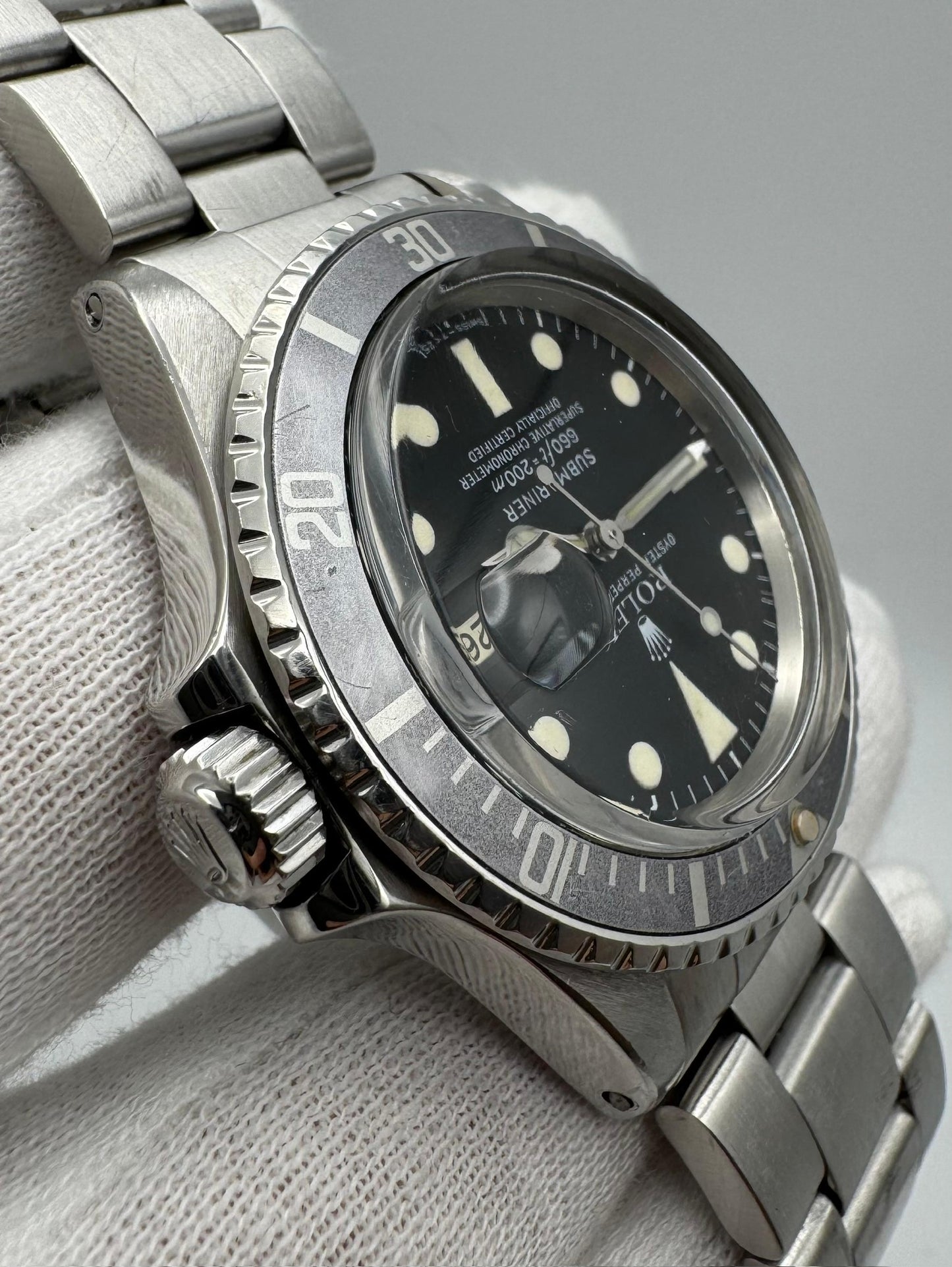 Rolex Submariner Date 1680 MK2 Ghost Bezel 1977