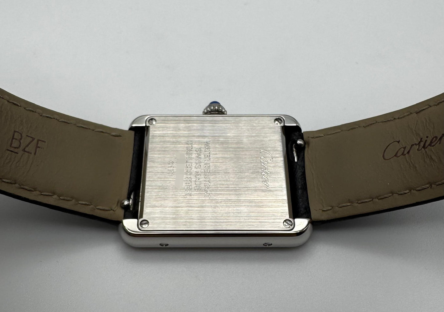 Cartier Tank Solo 31x24 Steel Quartz Silver Dial 2019 (Full-Set/Mint)
