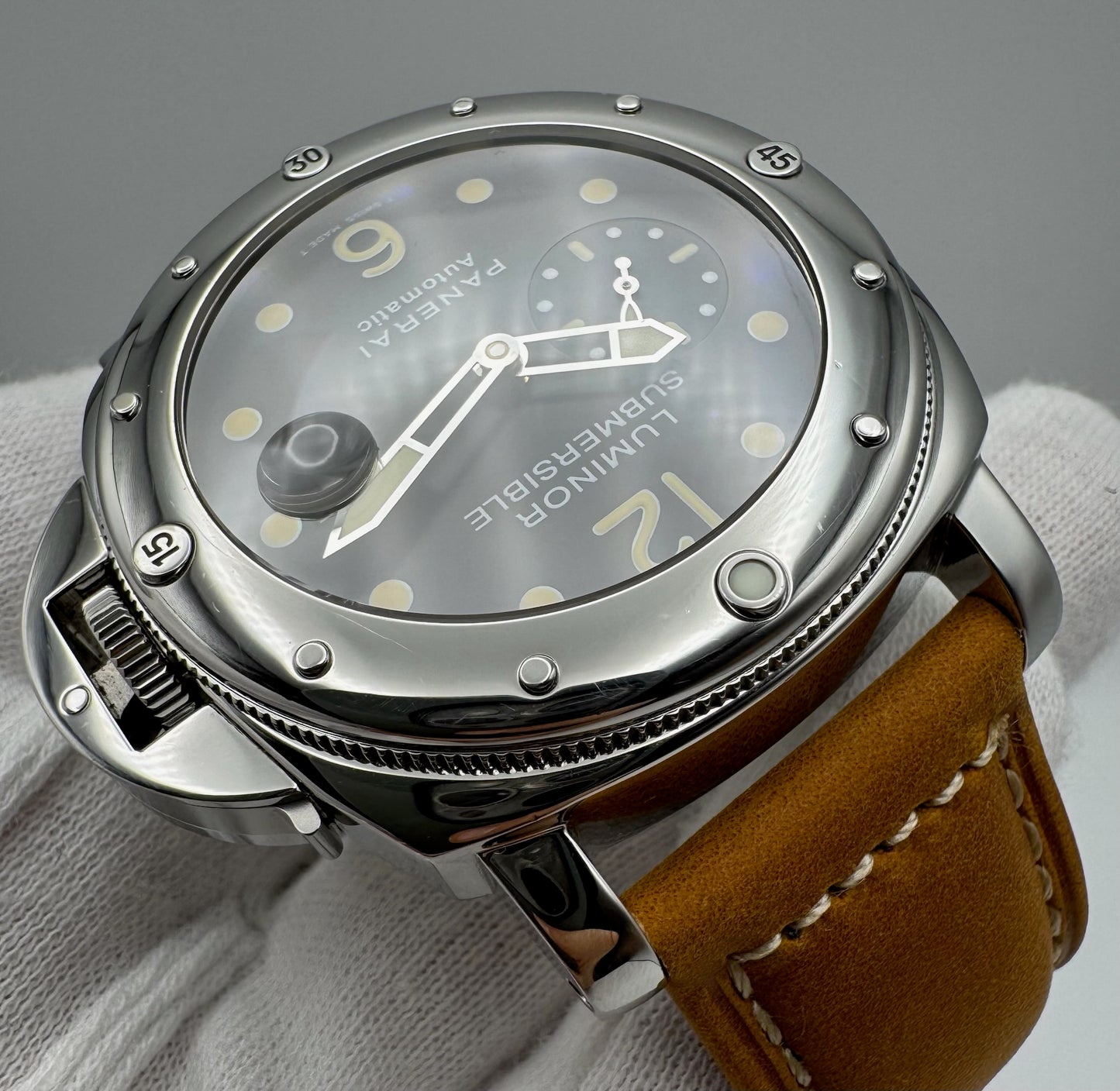 Panerai Luminor Submersible PAM24 A Series "Pica Sub" Tritium Dial Rare 1998 (Full-Set)