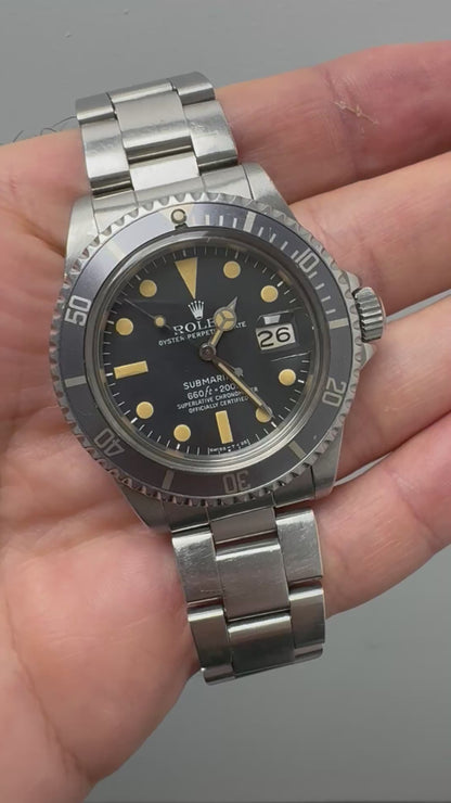 Rolex Submariner 1680 Heavy Patina (Unpolished/Full-Set)