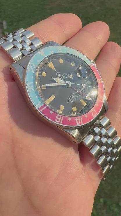 Rolex GMT-Master 1675 with Tritium Dial and Great Patina