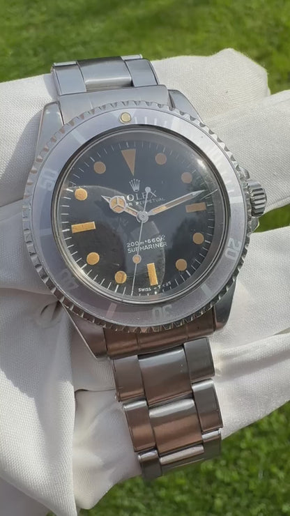 Rolex Submariner No Date Meters First Pumpkin Patina